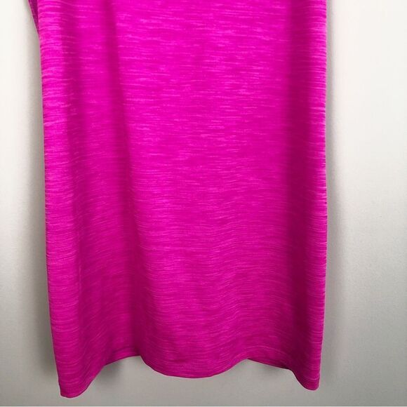 ATHLETA | Chi Shadow Stripe Bright Pink Skinny Racerback Tank Women’s Size XS - Picture 5 of 11